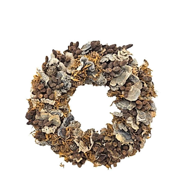 Yıl Başı Kapı Süsü Naturel 